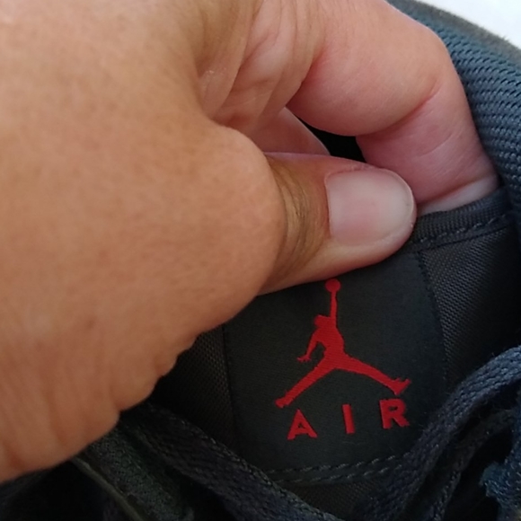 NIKE AIR JORDAN 1 Retro Mid Sequoia Green Mens - Picture 7 of 9